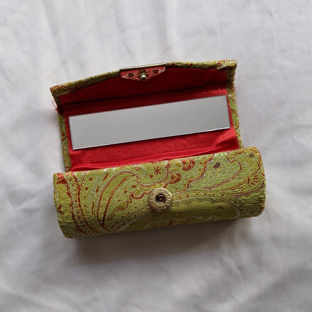 vintage nail clippers case